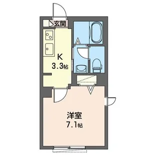 M.セレーノ【2階】の間取り