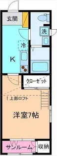 キャッスル幸ACTIII【1階】の間取り
