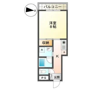 長崎県長崎市大浦東町【マンション】の間取り