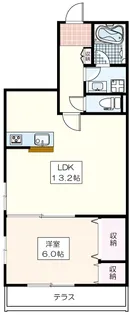 けやきメゾン【1階】の間取り