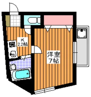 ハイツコマ【2階】の間取り