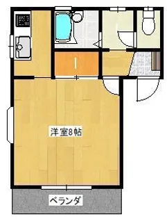 メゾン平佐II【2階】の間取り