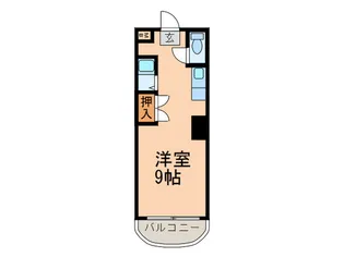 グレース・ヒロ・シバタ【4階】の間取り