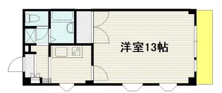 ビューラーアベ【1階】の間取り