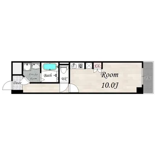 サンプラザ神楽【4階】の間取り