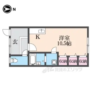 リュミエール・ベル【2階】の間取り