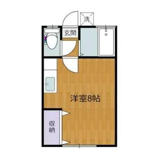 第よん小野荘【2階】の間取り