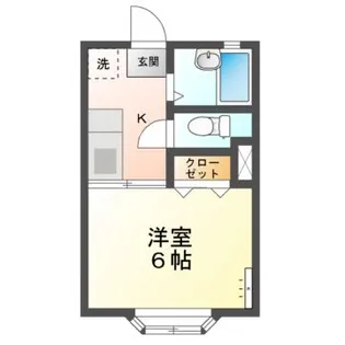 メゾン富貴【2階】の間取り