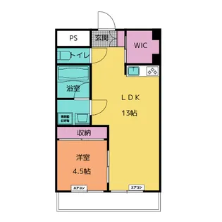 50PLUS日永【1階】の間取り
