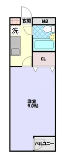 宮城県仙台市宮城野区五輪2【マンション】の間取り