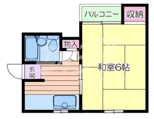 ライブヒル千里【3階】の間取り