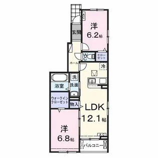 プリエール 25【1階】の間取り