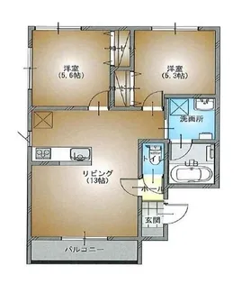 Mauloa【2階】の間取り