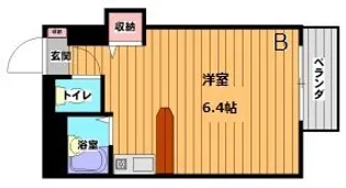 ハイムサウスヒルズ【2階】の間取り