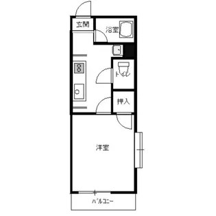 グローリアス・カナン【2階】の間取り