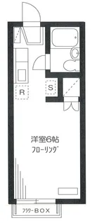 ラフィーネ品川【1階】の間取り