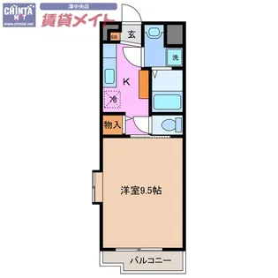 幸マンション【2階】の間取り