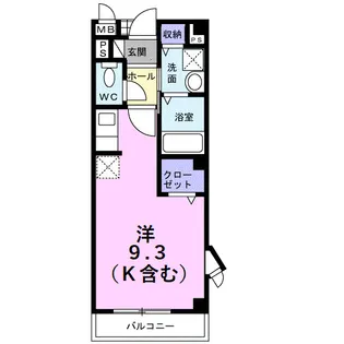 ラピスラズリ【2階】の間取り
