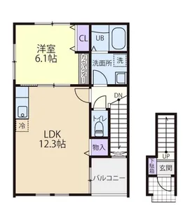 collina Aの間取り