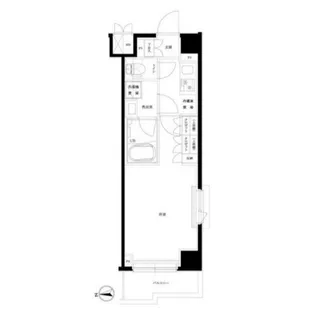 ルーブル横濱矢向【6階】の間取り