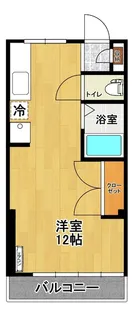 学生第一コーポ【3階】の間取り