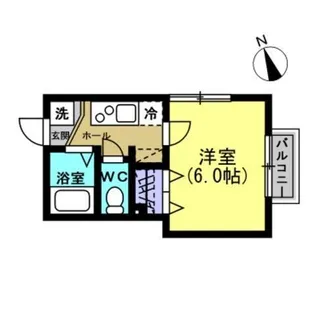 クオーレ米ヶ袋I【2階】の間取り