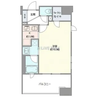 シェフルール西早稲田ラヴィーナ【2階】の間取り