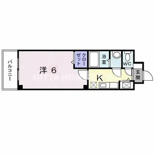 インフィニティー【1階】の間取り