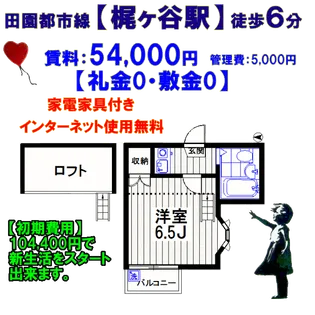 エリア梶ヶ谷【2階】の間取り