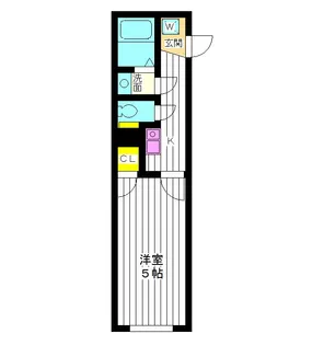 東京都新宿区西落合1【マンション】の間取り