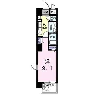 広島県福山市東深津町3【マンション】の間取り