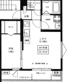 リーヴェル日暮里プレミオ【3階】の間取り