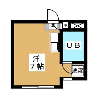 東京都品川区大井5【マンション】の間取り