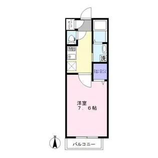 LUANA【3階】の間取り