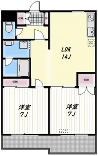 HAMILTON【3階】の間取り