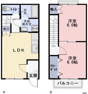 岐阜県美濃加茂市牧野【一戸建】の間取り