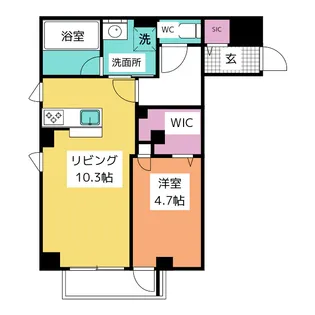 スマート・グラン荻窪【4階】の間取り