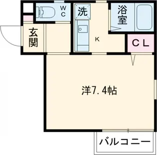 小金井プラザマンション【2階】の間取り
