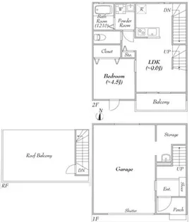 千葉県千葉市中央区今井3【アパート】の間取り