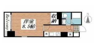 メゾン・ド・ヴィレ高輪【11階】の間取り