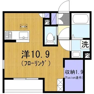 Luna neige 渋谷【1階】の間取り