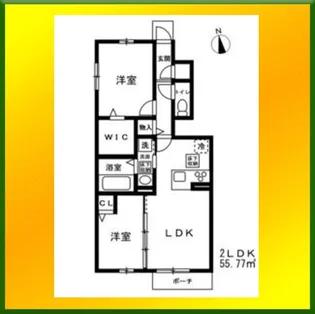 (仮称)西東京市中町新築【1階】の間取り