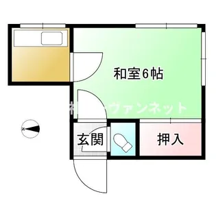 馬田荘【2階】の間取り