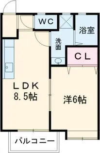 ドマーニ【2階】の間取り