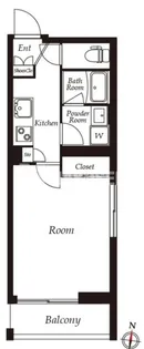 THE CLASS EXCLUSIVE RESIDENCE【1階】の間取り