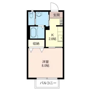 コンフォールメゾン A【1階】の間取り