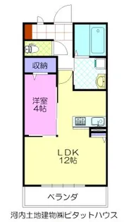 Kilele【2階】の間取り