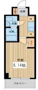 プロスペクト門前仲町【3階】の間取り