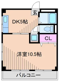 神奈川県横浜市港北区大倉山2【マンション】の間取り