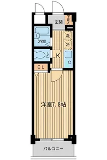 東京都品川区西五反田5【マンション】の間取り
